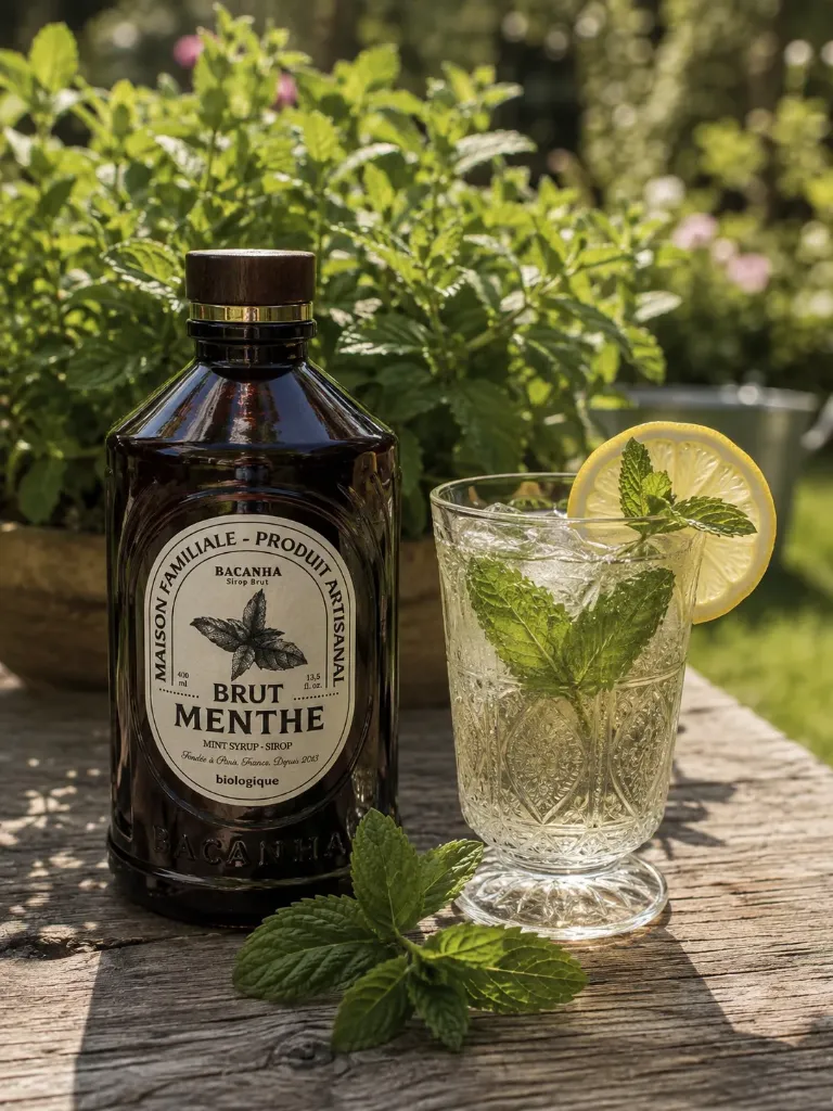 Sirop Bancaha Menthe Bio